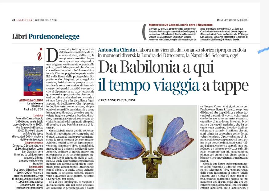 Babilonese Corriere Paccagnini