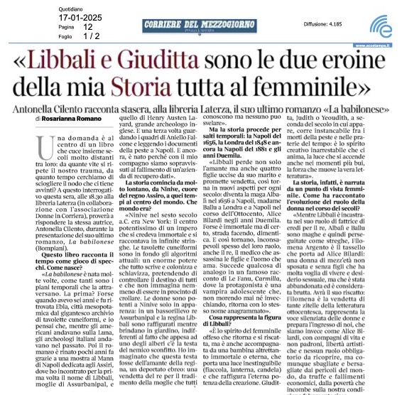 La Babilonese - intervista ad Antonella Cilento