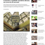 Antonella Cilento sul Corriere della Sera: L'Archivio Narrato