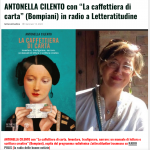 La caffettiera di carta a Letteratitudine / Radio Polis