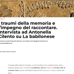 Antonella Cilento su La Babilonese: l'intervista a Limina